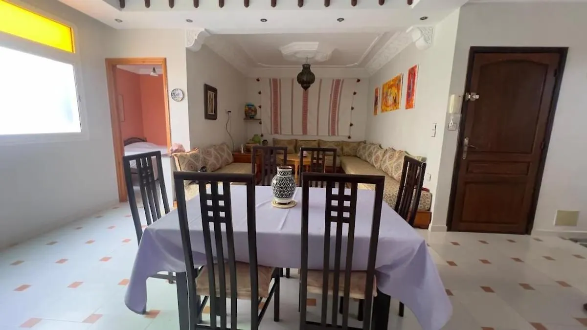 Apartament Charmant Appartement 2 Chambres As-Suwajra Maroko